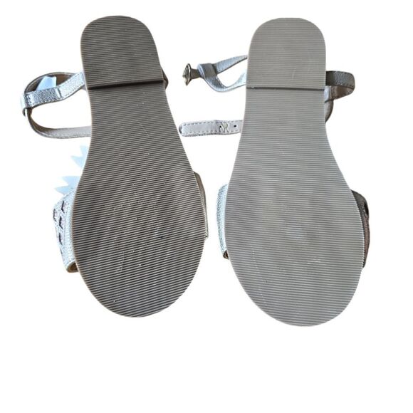 Janie and Jack Pineapple Sandals Size 12 - Picture 2 of 2